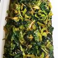 momochi910's cooksnap of when they made お手軽お漬物☆高菜のしょうが醤油漬け.