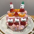 ❁Abake❁'s cooksnap of when they made ひな祭りに♪ひな壇ケーキ♪.