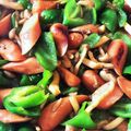 ごふぁんだ's cooksnap of when they made ピーマンとウインナー◎オイカレー炒め.