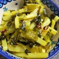 ☆こたみな's cooksnap of when they made じゃが芋と高菜漬けのピリ辛ごま油炒め.