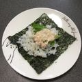 ☆こまっと☆'s cooksnap of when they made シーチキンの手巻き寿司.