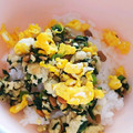 ちょちょこ✫'s cooksnap of when they made ☆簡単１歳ごはん☆小松菜納豆炒め.