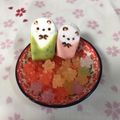 ♡JyuRiku♡'s cooksnap of when they made すみっコぐらし しろくましゅまろ.