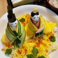 ＊★yuki★＊'s cooksnap of when they made ひな祭りお雛様ちらし.