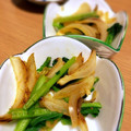 Sac’HiNa's cooksnap of when they made 厚揚げ・小松菜・玉ねぎの炒め物.