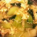 y_u♡'s cooksnap of when they made 牛肉とかき玉のスープ.