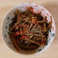 ももます's cooksnap of when they made 主人も納得♥️きんぴらごぼう(出汁煮).