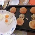 egao8's cooksnap of when they made ハンバーグ♡満腹バーガー♡.
