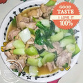 月✳Iris's cooksnap of when they made 鶏モモ肉と青梗菜の中華炒め.