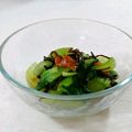 みーき☆23's cooksnap of when they made 青梗菜の梅肉塩昆布和え.