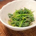 milestone★'s cooksnap of when they made 甘めがおいしい！ほうれん草のゴマ和え.