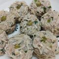 明日歩's cooksnap of when they made レンジde簡単☆スタミナえのきシュウマイ.