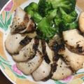 揚げ物大好き's cooksnap of when they made ■鶏むね肉のロースト・粒マスタードソース.