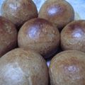 ♥♥Sakura♥♥'s cooksnap of when they made 簡単★手捏ねできなこパン.