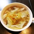 ゴロみかん's cooksnap of when they made 舞茸とサラダチキンのダイエットスープ.