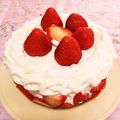 kuruko1506's cooksnap of when they made ふんわりしっとり甘すぎないスポンジケーキ.