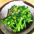 bunnychoco's cooksnap of when they made 春の味♪菜の花のお浸し.