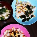 みらい★母ちゃん's cooksnap of when they made 基本のちらし寿司（バラ寿司）やで♪.