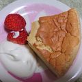 ♡あいぽん♡'s cooksnap of when they made ✿いちごのシフォンケーキ✿.