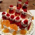 yuritomo15's cooksnap of when they made ひな祭りに♪ひな壇ケーキ♪.