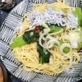 adj0120's cooksnap of when they made 簡単！小松菜としらすのペペロンチーノ.