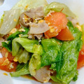 ☆kazukun's cooksnap of when they made 豚肉とレタス トマトでさっぱり炒め.