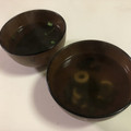 papikun's cooksnap of when they made ちくわとワカメのお吸い物.