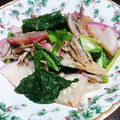 ひなたのねこやなぎ's cooksnap of when they made かぶの葉とえのきのマヨネーズ炒め.