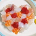 なかよしﾘﾝｺ♥️'s cooksnap of when they made ひな祭りのお寿司ケーキ.