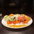 クレマ's cooksnap of when they made 雛祭り　手毬寿司　おひなさま.