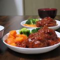 クックUTBTAE☆'s cooksnap of when they made トマト缶で煮込みハンバーグ.