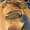 自炊生活始まりました's cooksnap of when they made ベリーとナッツ、クリチの全粒粉ハードパン.