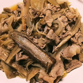 ユーロン's cooksnap of when they made 簡単❀豚コマのしぐれ煮風❀.