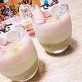 かすこ＊とうちゃん＊'s cooksnap of when they made ひなまつり☆デザート.