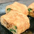 ★にゃんちゅ★'s cooksnap of when they made 穴子入り♧三つ葉の卵焼き.
