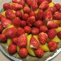 にゃろにゃろめ's cooksnap of when they made バター不使用☆米粉のフルーツタルト.