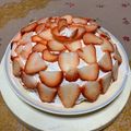 あきたくと's cooksnap of when they made 焼かない☆ビスケットで本格しっとりケーキ.