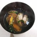 RINRI☆'s cooksnap of when they made お食い初めに（汁椀）あさりのすまし汁.