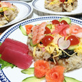 まろじろじ's cooksnap of when they made 牛肉と舞茸のちらし寿司.