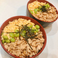 ゆにこーん☆'s cooksnap of when they made 秘密兵器で失敗なし！炒り卵&鶏そぼろ丼♡.