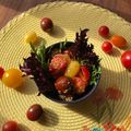 栗丸うさぎ's cooksnap of when they made トマトの胡麻和え☆.