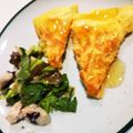 島猫。's cooksnap of when they made 乳製品なし！豆腐のホットケーキ.
