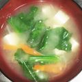 ムーミン☆ママ's cooksnap of when they made 柔らかい【ほうれん草と絹豆腐のお味噌汁】.