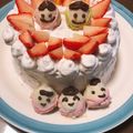 あい、はるママ♡'s cooksnap of when they made *お雛様ケーキ*.