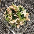 もりはん's cooksnap of when they made お酒のお供に 鶏ささ身と明太子の和え物.
