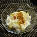 ジョングレ's cooksnap of when they made すりおろし＆角切りリンゴ★ヨーグルト.