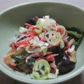 おにぎりママ's cooksnap of when they made レンジで簡単　なすの中華風サラダ.
