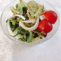 yesmama's cooksnap of when they made えごまとレタスのサラダ.