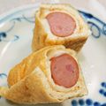 ゆーゆーまま's cooksnap of when they made 薄揚げのウインナーチーズ巻き.