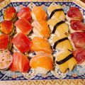 yesmama's cooksnap of when they made かわいい手まり寿司(^^).